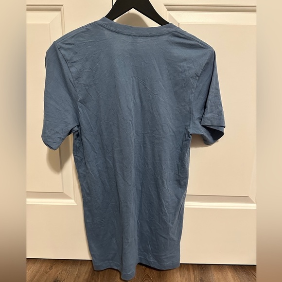 Gildan Vegan Vegetables Blue Cotton Short sleeve T-shirt Size Small - Picture 8 of 8